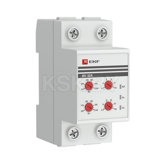 Реле напряжения (сквозное подкл.) RV-32A EKF PROxima (rv-32a) 