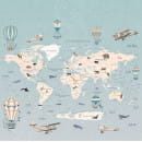 Фотообои Vimala Карта мира FAZ003157, 2700х2000мм (FAZ003157) 