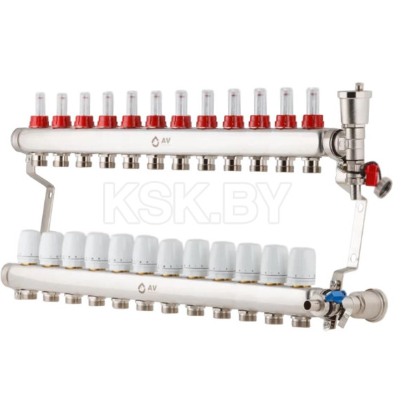 Коллекторная группа AVE136, 12 вых. AV Engineering  (AVE13600112) 