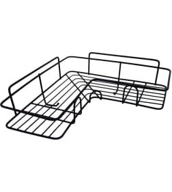 Полка для ванной комнаты из стали белая CY-0112