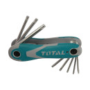 Набор ключей Torx 2-8 мм TOTAL THT1061846 (8 шт) (THT1061846) 