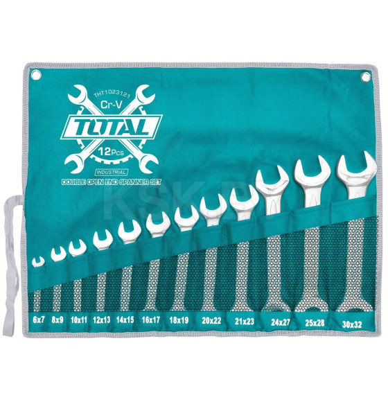 Набор ключей гаечных TOTAL THT1023121 (12 шт) (THT1023121) 