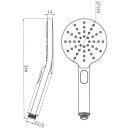 Душевая лейка Lemark черная LM8122BL (LM8122BL) 