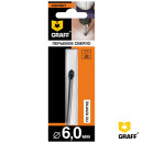 Сверло перьевое по плитке 6×70 Standart GRAFF (800662) 