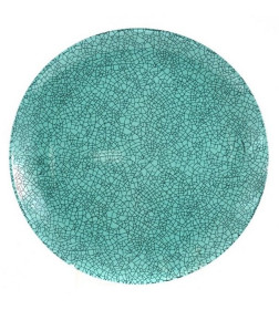 Тарелка десертная стеклокерамическая "Icy Turquoise" 20,5 см V0093