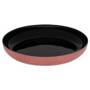 Тарелка мелкая стеклокерамическая "Vicky Black Terracotta" 25 см Q8579 (Q8579) 