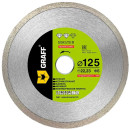 Алмазный диск по керамограниту 125х6х1,1х22,23 мм Speedceramic Master GRAFF (speedceramic125) 