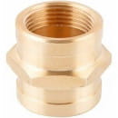 Муфта  1" вн.-вн, латунь, AV Engineering  (AVE302003) 