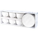 Набор чашек с блюдцами стеклокерамический "Essense White" 12 пр. 220 мл P3380 (P3380) 