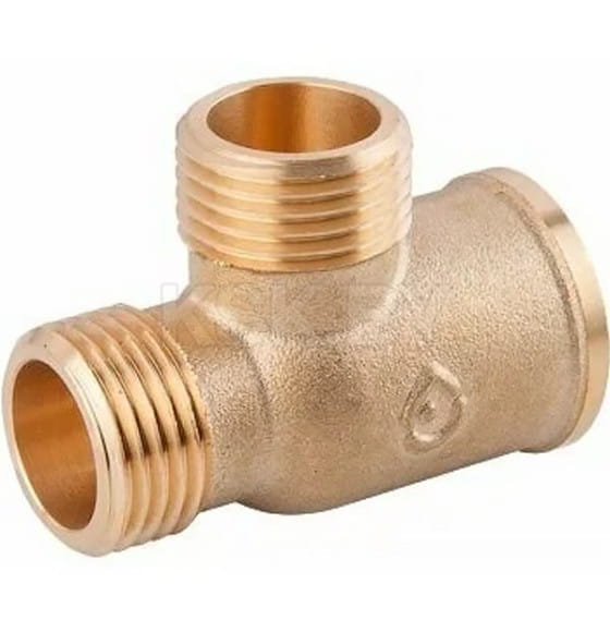 Тройник  1/2" вн.-нар.-нар, латунь, AV Engineering  (AVE306009) 