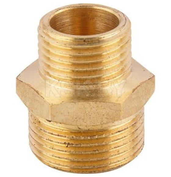 Ниппель переходной  3/4"х1/2" нар.-нар, латунь, AV Engineering  (AVE303009) 