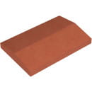 Крышка для пролета забора бетонная 390х265х55мм клинкер