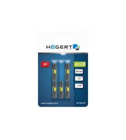 Бита TORX TT20 25мм. ударная HOEGERT (5 шт.)