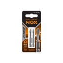 Бита PZ 1х50мм. torsion E 6,3 (2шт/уп)  "NOX STRONG"  (337150-2) 