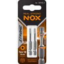 Бита TORX 10х50мм. torsion E6,3 (2шт/уп) STRONG  (339105-2) 