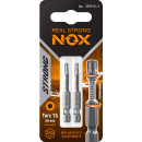 Бита TORX 15х50мм. torsion E6,3 (2шт/уп) STRONG  (339155-2) 