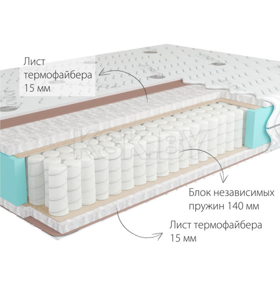 Матрас Kondor Econom Tango.140х190х17 (трикотаж)