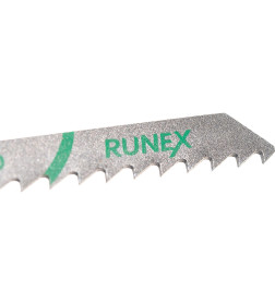 Пилка для лобзика (по дереву) 75мм.  быстрый распил T111D (2шт.уп) "Runex" 