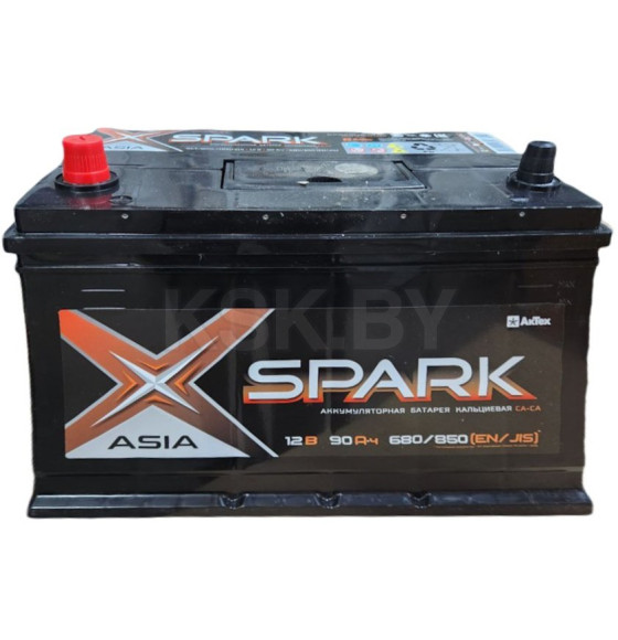 Аккумулятор SPARK ASIA 90Ah 680/850A (EN/JIS) L+ (SPAA90-3-L) 