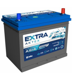 Аккумулятор AKTEX EXTRA Premium (JIS) 70Ah 530/585A (R+)