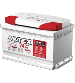 Аккумулятор AKTEX EXTRA Premium 74Ah 680A (EN) R+