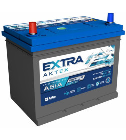 Аккумулятор AKTEX EXTRA Premium (JIS) 70Ah 530/585A (L+)