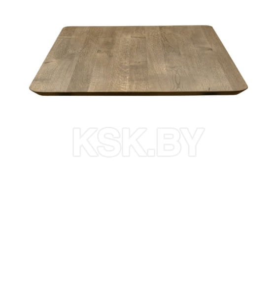 Стол МАЙОН,1200х800х740мм, дуб галифакс табак/черное подстолье КС-60 (108151) 