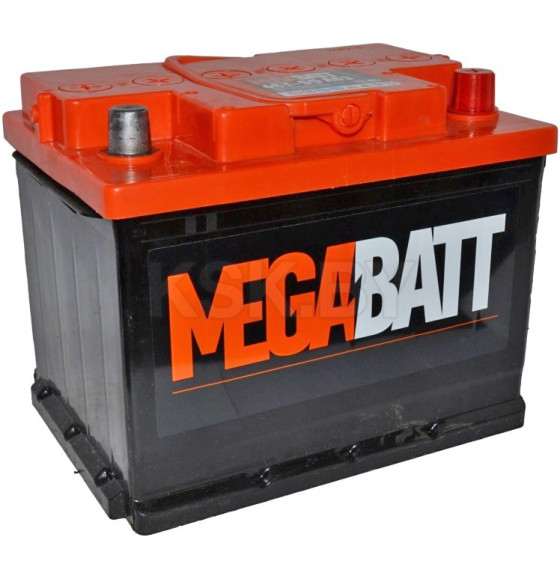 Аккумулятор Mega Batt 6СТ-55АзЕ 420A (EN) евро (6СТ-55 NR) 