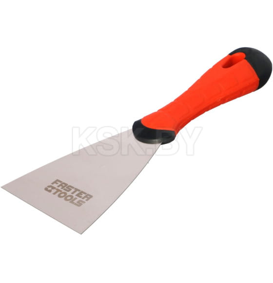 Шпатель нержавеющий 100 мм SOFT FASTER TOOLS 6047 (6047) 