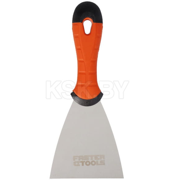 Шпатель нержавеющий 100 мм SOFT FASTER TOOLS 6047 (6047) 