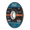 Диск шлифовальный по металлу 115x6.0х22.2 мм FASTER TOOLS 1385 (1385) 