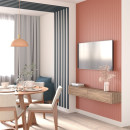 МДФ Панель Dune De Luxe STELLA Mauve 2700х200х10мм 