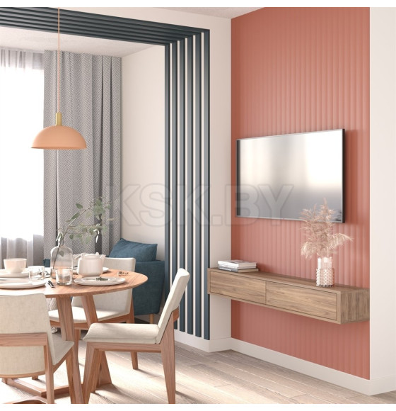 МДФ Панель Dune De Luxe STELLA Mauve 2700х200х10мм 