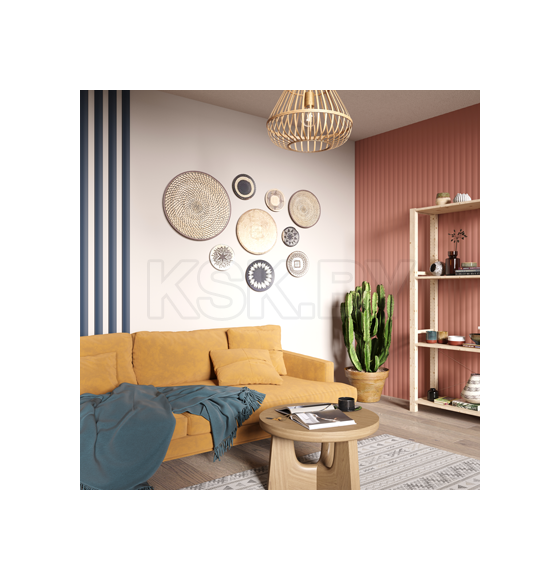 МДФ Панель Dune De Luxe STELLA Mauve 2700х200х10мм 