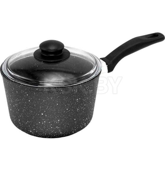 Ковш Виктория Гранит со стекл. крышкой АЛА 2.0 (G09 2,0G) (G09 2,0G) 