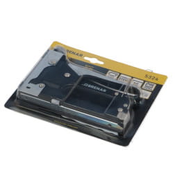 Степлер металлический с регулировкой 4-14 мм BRENAR 5324