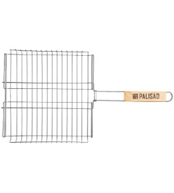 Решетка-гриль 340х340х60 мм, объемная, нержавеющая сталь, Camping// Palisad 69647