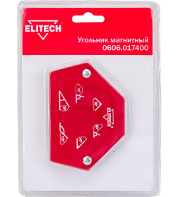 Уголок магнитный для сварки (усилие 11.5 кг) ELITECH 0606.017400