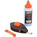 Шнур разметочный 15 м с мелом и уровнем FASTER TOOLS 1368 (1368) 