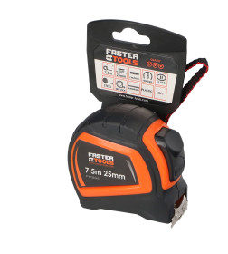 Рулетка  5м х 19мм FASTER TOOLS FT1505