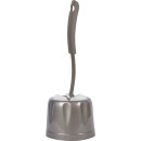 Ёрш для унитаза пластиковый Spin&Clean Rock'n'Roll цвет антрацит SV3009 АНТ (SV3009 АНТ) 