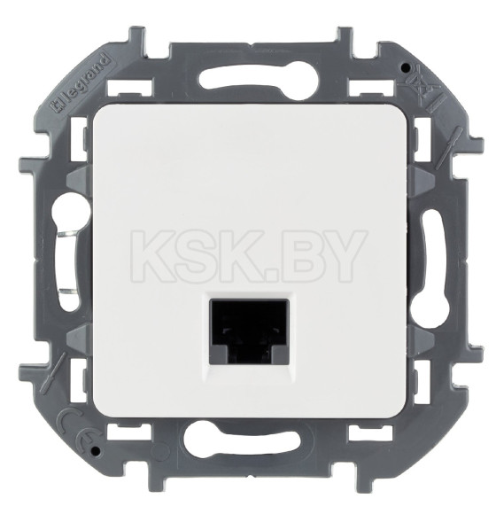 Розетка 1xRJ 45 UTP CAT5E белый INSPIRIA Legrand (673825) 