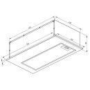 Вытяжка кухонная Akpo Mio 60 wk-12 белый