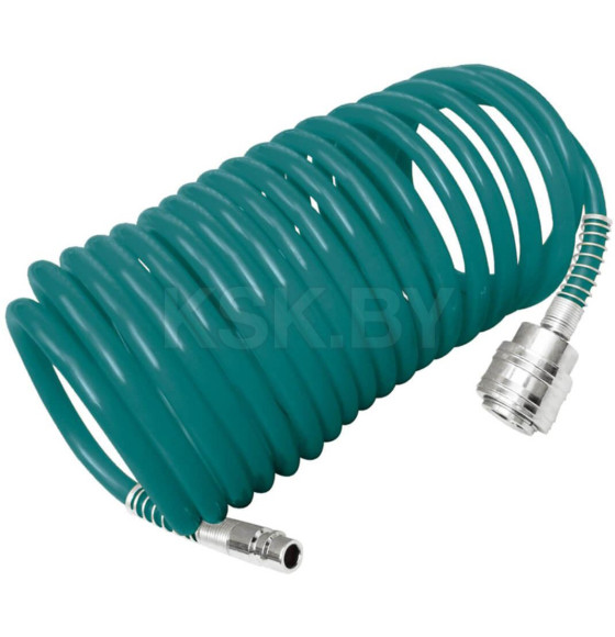 Шланг полиуретановый спиральный с фитингами 5x8 5 м TOTAL THT11051 (THT11051) 
