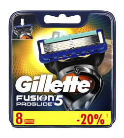 Кассеты Gillette FUSION ProGlide  8шт