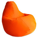Кресло Мешок Груша Фьюжн Оранжевое XL DreamBags 5001221 (5002221) 