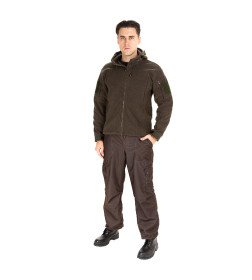 Куртка деми флисовая HUNTSMAN Камелот Хаки тк Polarfleece 48-50/176