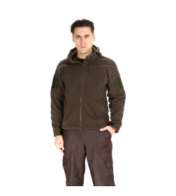 Куртка деми флисовая HUNTSMAN Камелот Хаки тк Polarfleece 48-50/176