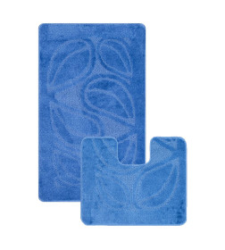 Набор ковриков  MAXIMUS FLORA 50X80 40X50-2509-BLUE-FLORA