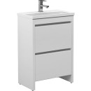 Тумба под умывальник Belux Мадрид Н 50-02 Белый глянцевый